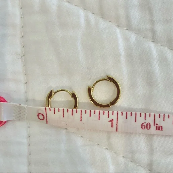 Madewell Gold Hoop Earrings - Picture 4 of 4